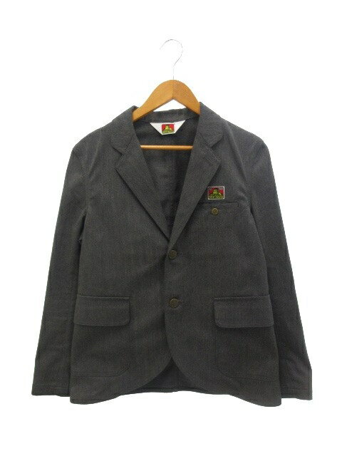 【中古】ベンデイビス BEN DAVIS テーラード ジャケット M グレー系 ジャケット アウター メンズ 【ベクトル 古着】 250331