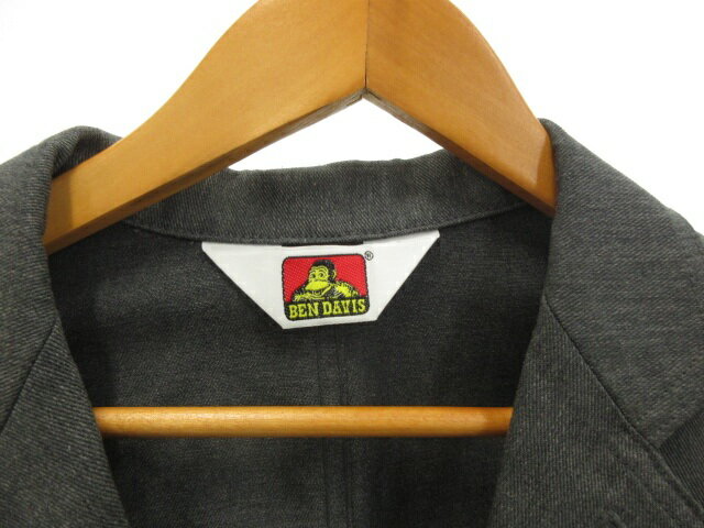【中古】ベンデイビス BEN DAVIS テーラード ジャケット M グレー系 ジャケット アウター メンズ 【ベクトル 古着】 250331