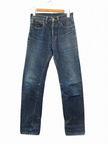【中古】ドゥニーム DENIME デニムパンツ ジーンズ 66タイプ オリゾンティ セルビッチ ブルー W28 メンズ 【ベクトル 古着】 250404