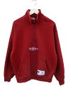 【中古】チャンピオン CHAMPION スウェット トレーナー ハーフジップ C3-Y010 レッド系 M 長袖 トップス メンズ 【ベクトル 古着】 250406(4)
