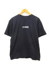 【中古】トランジット TRANSIT 半袖 プリント Tシャツ L 紺 ネイビー カットソー トップス メンズ 【ベクトル 古着】 250428(4)