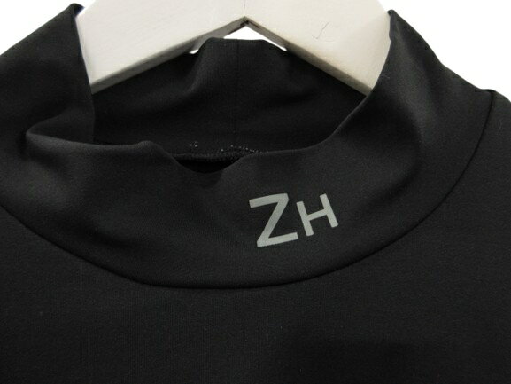 【中古】ゼロハリバートン ZERO HALLIBURTON ZHG-A22a Mockneck Undershirt 82666 モックネック アンダーシャツ 2L ブラック 長袖 カットソー トップス メンズ 【ベクトル 古着】 250510