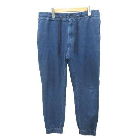 【中古】リーバイス Levi's ジョガーパンツ 青 ブルー ストレッチ スウェットパンツ ボトムス メンズ 【ベクトル 古着】 250518