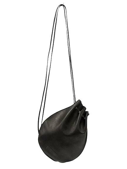 【中古】ホーボー hobo HORSE LEATHER SHOULDER POUCH レザーショルダーバッグ レザーポーチ ブラック BAG カバン 鞄 メンズ レディース 【ベクトル 古着】 250522