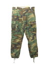 【中古】ロスコ ROTHCO ウルトラフォース BDU カーゴパンツ ウッドランドカモ M-R グリーン系 迷彩 ボトムス ミリタリー メンズ 【ベクトル 古着...