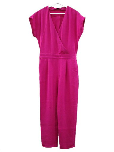 【中古】ダイアンフォンファステンバーグ DIANE von FURSTENBERG DVF オールインワン EMERSON フューシャピンク 6 マゼンタ ジャンプスーツ ロンパース フルレングス レディース 【ベクトル 古着】 250529 【中古】ダイアンフォンファステンバーグ DIANE von FURSTENBERG DVF オールインワン EMERSON フューシャピンク 6 マゼンタ ジャンプスーツ ロンパース フルレングス レディース 【ベクトル 古着】 250529