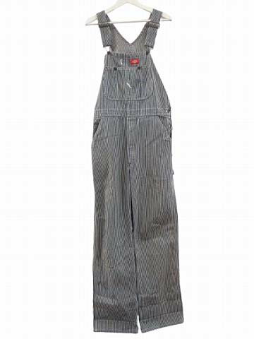 【中古】ディッキーズ Dickies Bib Over All オーバーオール 83297HS ヒッコリー つなぎ ワークパンツ 30 メンズ 【ベクトル 古着】 250606