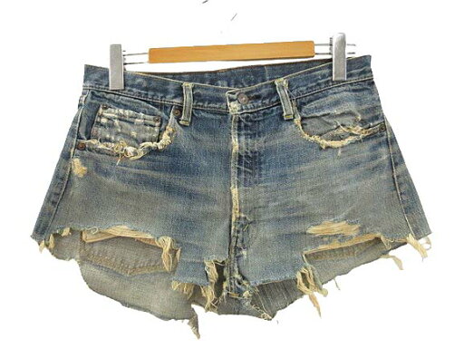 【中古】リーバイス Levi's 60s 505 ビッグE カットオフ デニム ショートパンツ 耳付き 刻印5 42TALON ヴィンテージ VINTAGE メンズ レディース 【ベクトル 古着】 250708 【中古】リーバイス Levi's 60s 505 ビッグE カットオフ デニム ショートパンツ 耳付き 刻印5 42TALON ヴィンテージ VINTAGE メンズ レディース 【ベクトル 古着】 250708