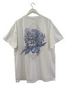 【中古】00s ドラゴンボールZ DRAGON BALLZ Tシャツ USA企画 01年 孫悟空 ベジータ 両面プリント アニメ ホワイト XL メンズ 【ベクトル 古着】 250715
