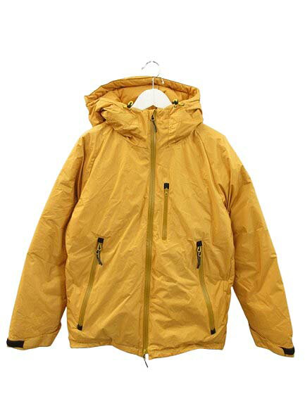 【中古】ナンガ NANGA ダウンジャケット M オレンジ系 ジップアップ アウター メンズ 【ベクトル 古着】 250730