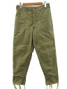 【中古】ヴィンテージ VINTAGE ルーマニア軍 ライディングパンツ ウィンターパンツ 裏起毛 防寒 ミリタリー 48 メンズ 【ベクトル 古着】 25080...