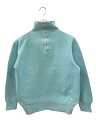 【中古】ヴィンテージ VINTAGE 50s 60s UNKNOWN ハイネック ハーフジップ スウェット FALCONジップ 片爪 ティファニーブルー メンズ レディース 【ベクトル 古着】 250826