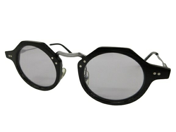 【中古】NEW. ニュー PASTOR‘S サングラス 眼鏡 メガネ 44□22-145 黒 ブラック アイウェア メンズ レディース 【ベクトル 古着】 251001