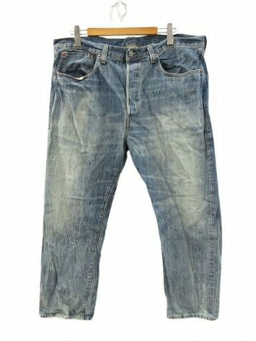 【中古】リーバイス Levi's LVC 501XX デニムパンツ ジーンズ 47501-0000 日本製 ブルー W42 L28 メンズ 【ベクトル 古着】 260301