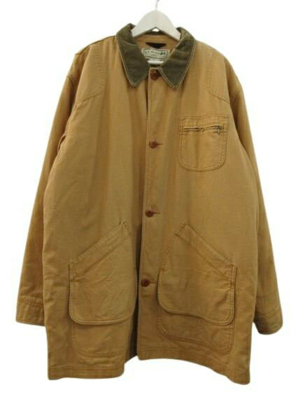 樂天商城 - 【中古】エルエルビーン L.L.BEAN 90s 00s ハンティングジャケット ウールライナー付き ダック生地 ブラウン XL メンズ 【ベクトル 古着】 260310