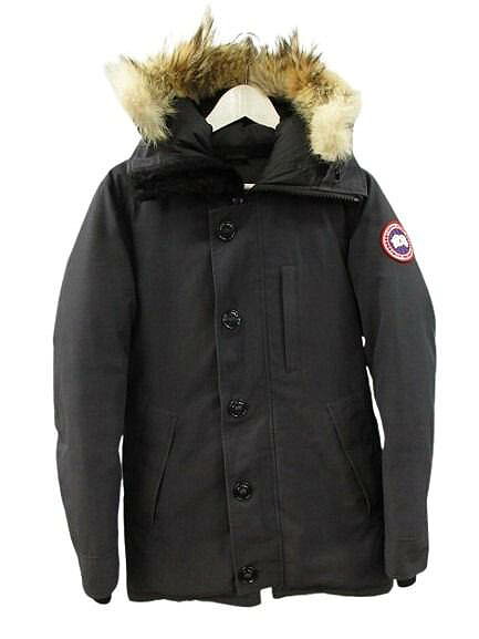 【中古】カナダグース CANADA GOOSE ジャスパー JASPER ネイビー XS ダウンパーカー ジャケット 3438JM ☆AA★ メンズ 【ベクトル 古着】 260407