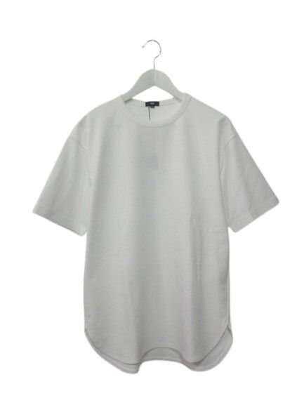 乐天商城 - 【中古】未使用品 プラステ PLST ストレッチコットンブレンドラウンドテールTシャツ S 半袖 カットソー 36-5201005 ホワイト 白 トップス メンズ 【ベクトル 古着】 260413