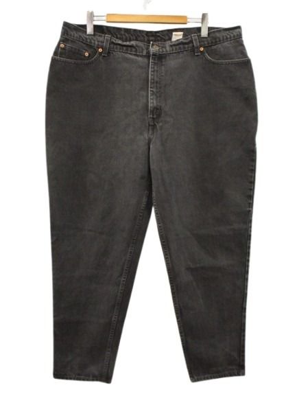 【中古】リーバイス Levi's 550 ブラックデニムパンツ ジーンズ USA製 リラックスフィット ビッグサイズ メンズ 【ベクトル 古着】 260415