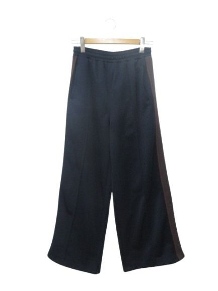 乐天商城 - 【中古】ニコアンド Niko and.. サイドラインカットパンツ M ジャージ ネイビー 紺 ボトムス レディース 【ベクトル 古着】 260416