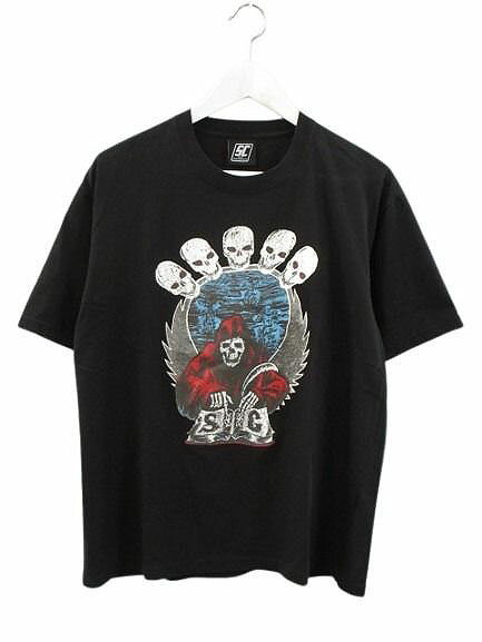 ヴィンテージ　死神プリント　クルーネックTシャツ Mサイズ 楽天市場】死神 tシャツの通販