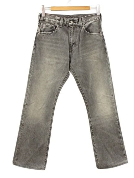 [중고] 리바이스 프리미엄 Levis PReMIUM 517 블랙 부츠 컷 데님 팬츠 청바지 선염 빅 E W28 남성 [벡터 헌옷] 260418