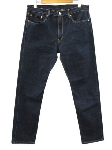 [중고] 리바이스 Levi's 502 데님 팬츠 청바지 지퍼 플라이 스트레치 짙은 감색 W36 남성 [벡터 헌옷] 260418