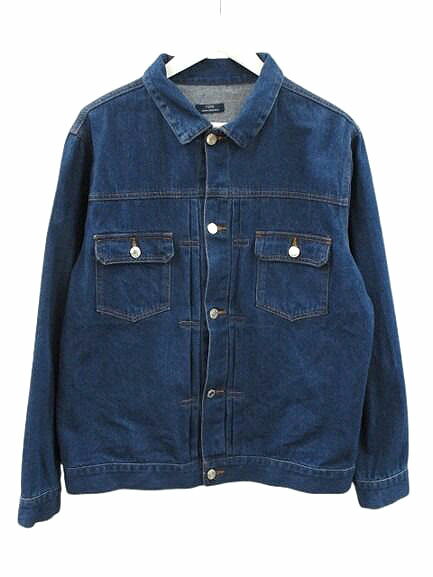 Rakuten - 【中古】アイテムズ アーバンリサーチ ITEMS URBANRESEARCH DENIM JACKET TYPE 2nd ITA4-17C010 デニムジャケット タイプ2 2nd M インディゴブルー Gジャン ジージャン アウター メンズ 【ベクトル 古着】 260425