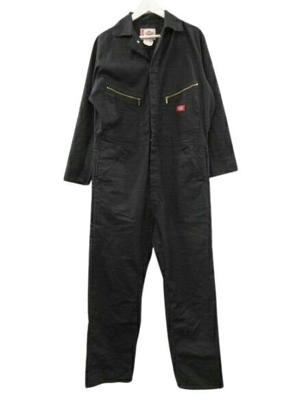 [중고] 디키즈 Dickies 올인원 연결 블랙 블랙 MR 남성 [벡터 헌 옷] 260531