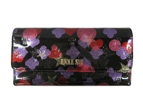 ANNA SUI アナスイ　二つ折り財布　新品　スパークリングナイト 楽天市場】アナスイ 財布 スパークリングナイトの通販