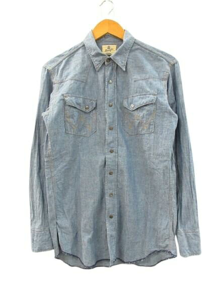 楽天市場】wrangler シャンブレー（カジュアルシャツ｜トップス