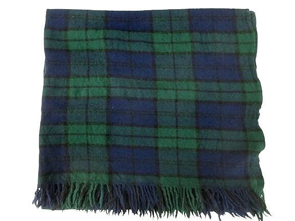 【中古】トリココムデギャルソン tricot COMME des GARCONS チェック 大判 ストー...