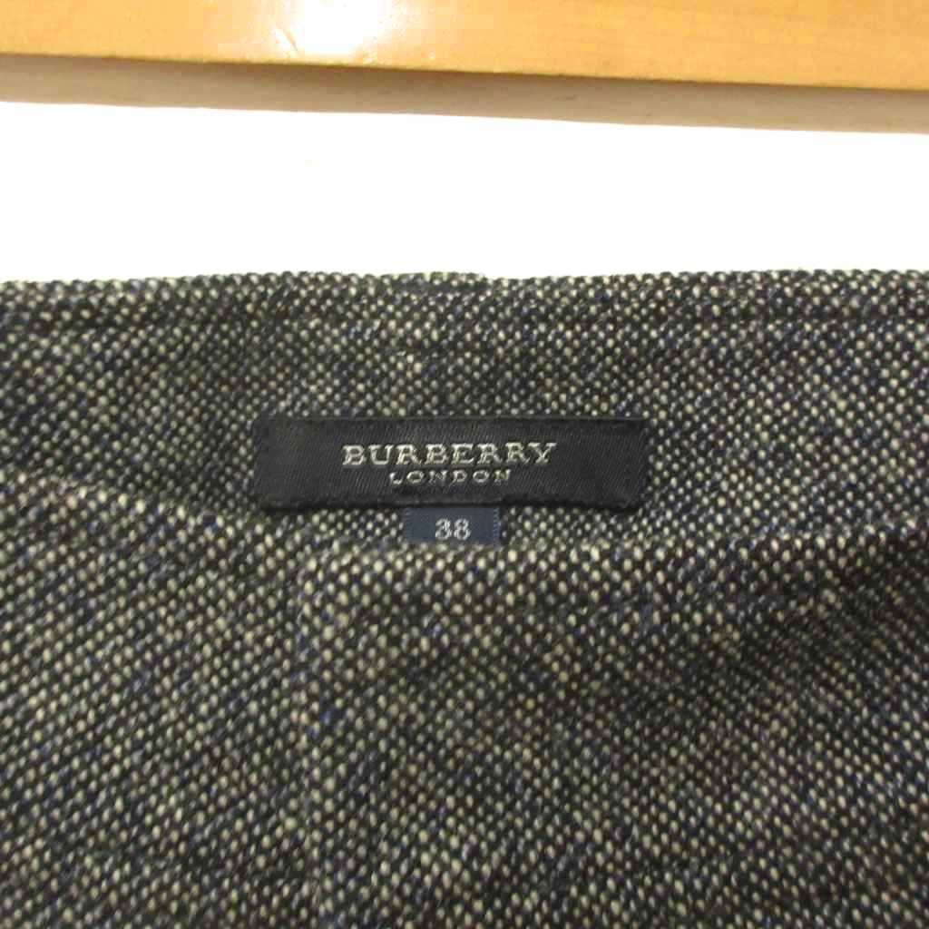 中古 バーバリー ロンドン BURBERRY LONDON パンツ 38 スラックス ウール混 センタープレス ブルー系 青 ボ auc-vector-21287970 ブランド古着の買取販売ベクトル サンプル画像3