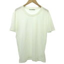 【中古】アクネ ストゥディオズ Acne Studios Tシャツ 半袖 無地 クルーネック カットソー 薄手トップス XS 白 ホワイト ■GY09 レディース 【ベクトル 古着】 231118ブランドアクネ ストゥディオズ Acne Studios表記サイズXSサイズ実寸サイズ肩幅：44.5cm　身幅：47cm　着丈：63cm　袖丈：20cm　-　素材コットン100％色白 ホワイト仕様透け感：有 裏地：無 伸縮性：有 光沢感：無 生地の厚さ：薄め状態腹部に3カ所よごれがありますが、使用感が少なく、状態の良い商品です。 ※あくまでも中古品ですので掲載写真や記載内容をご確認いただき、ご理解の上ご購入ください。付属品-備考こちらのお品物は店舗で保管しておらず、店頭販売は出来かねます。（※お取り寄せも出来かねます）商品のお問い合わせの回答を休止しております。＊各商品ページの商品詳細等をご確認の上ご購入ください。【中古】アクネ ストゥディオズ Acne Studios Tシャツ 半袖 無地 クルーネック カットソー 薄手トップス XS 白 ホワイト ■GY09 レディース 【ベクトル 古着】 231118状態ランク　”A”詳細については、下記および「状態ランクについて」ページをご覧ください。未使用・新品の商品ほぼ新品同様の商品使用感が少なく、かなり状態の良い商品使用感はあるが、傷や汚れの少ない商品使用感の他、傷や汚れが見られる商品かなり大きな傷みがある難あり商品※S〜CランクはUSED品となりますので、使用感をご理解の上でご入札下さい。状態ランクについてinformationブランドアクネ ストゥディオズ Acne Studios表記サイズXSサイズ実寸サイズ肩幅：44.5cm　身幅：47cm　着丈：63cm　袖丈：20cm　-　素材コットン100％色白 ホワイト仕様透け感：有 裏地：無 伸縮性：有 光沢感：無 生地の厚さ：薄め状態腹部に3カ所よごれがありますが、使用感が少なく、状態の良い商品です。 ※あくまでも中古品ですので掲載写真や記載内容をご確認いただき、ご理解の上ご購入ください。付属品-備考こちらのお品物は店舗で保管しておらず、店頭販売は出来かねます。（※お取り寄せも出来かねます）商品のお問い合わせの回答を休止しております。＊各商品ページの商品詳細等をご確認の上ご購入ください。本商品は一点物です他サイトや店舗にて販売している商品です。多少のお時間差にて欠品になることもございます。予めご了承頂ますようお願い致します。ベクトル・サイズガイドはこちらこの商品と同じブランドの商品を見る