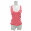 【中古】ルルレモン lululemon ヨガウエア タンクトップ トレーニング ロゴ ピンク /HD 0726 ■GY31 レディース 【ベクトル 古着】 240726