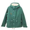 【中古】アーノルドパーマー Arnold Palmer 美品 2WAY マウンテンパーカー フリース ベスト ライナー アウター ジャケット 3 約Lサイズ 緑...