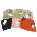 【中古】ユニクロ UNIQLO メンズ 衣類 6点セットまとめ シャツ Tシャツ カットソー ハーフパンツ S-M マルチカラー メンズ 【ベクトル 古着】 250418