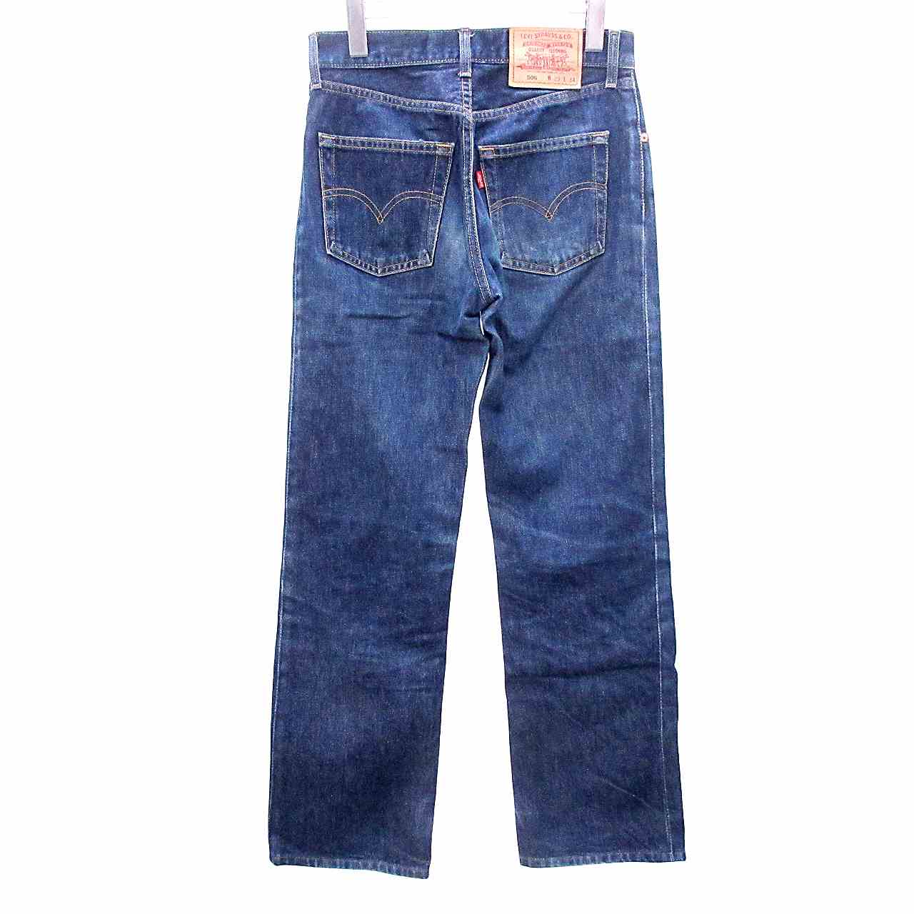 【中古】リーバイス Levi's 90s 506-02 デニム パンツ ジーンズ ストレート 29×34 インディゴ A0424 メンズ 【ベクトル 古着】 250424
