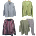 【中古】アーバンリサーチ URBAN RESEARCH 他 メンズ 衣類 5点セット まとめ売り コート ニット カーディガン パンツ 38 M A0527 メ...