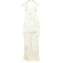 【中古】ペニーズ PENNYS 50s ヴィンテージ VINTAGE エプロンポケット オーバーオール 作業着 つなぎ アイボリー メンズ 【ベクトル 古着】 250702