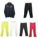 【中古】ミズノ MIZUNO 等 美品 6点セット ゴルフ ウエア おまとめ スポーツ ジャージ ボトム パンツ LLサイズ マルチカラー メンズ 【ベクトル ...