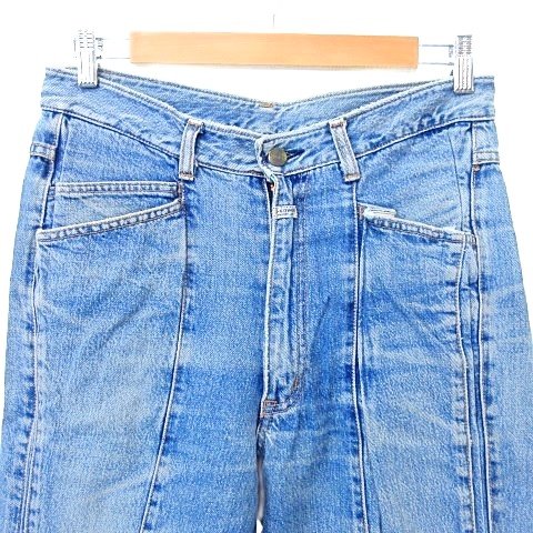 【中古】エドウィン EDWIN SATISFACTION GUARANTEED デニム パンツ ジーンズ 33 ブルー ■MET1 A0814 【ベクトル 古着】 250814