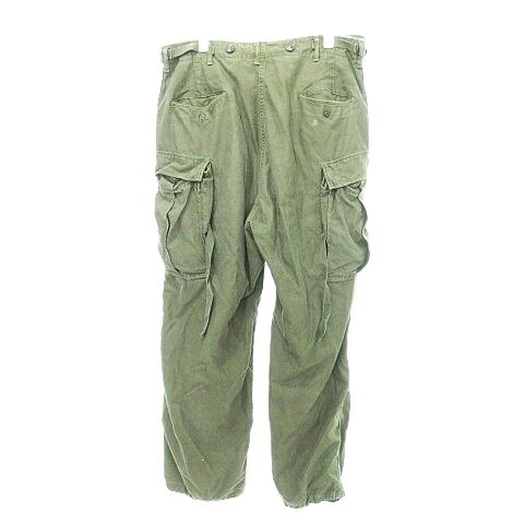 【中古】ヴィンテージ VINTAGE 50s M51 FIELD TROUSERS M-51 ARCTIC フィールド パンツ トラウザー ボトム カーゴ ミリタリー カーキ メンズ 【ベクトル 古着】 250917