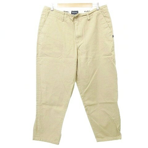 【中古】ディセンダント DESCENDANT 25SS DC-6 ORGANIC COTTON TWILL TROUSERS ツイル パンツ テーパー..