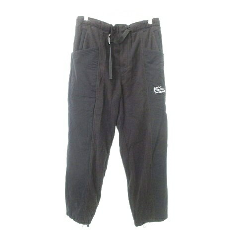 【中古】ラフアンドラゲッド ROUGH AND RUGGED デルタ パンツ フリース ボトム 日本製 3 Lサイズ 黒 ブラック チャコール メンズ 【ベクトル 古着】 251012