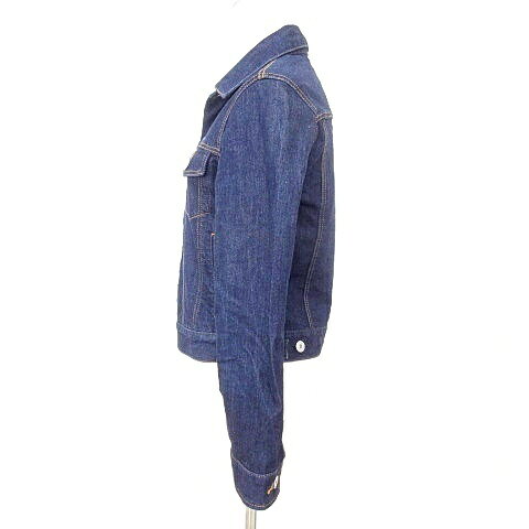 【中古】グローバルワーク GLOBAL WORK デニム ジャケット Gジャン ブルゾン ストレッチ M インディゴ ■GY99 A0115 レディース 【ベクトル 古着】 260115 auc-vector-20665746 ブランド古着の買取販売ベクトル サンプル画像2