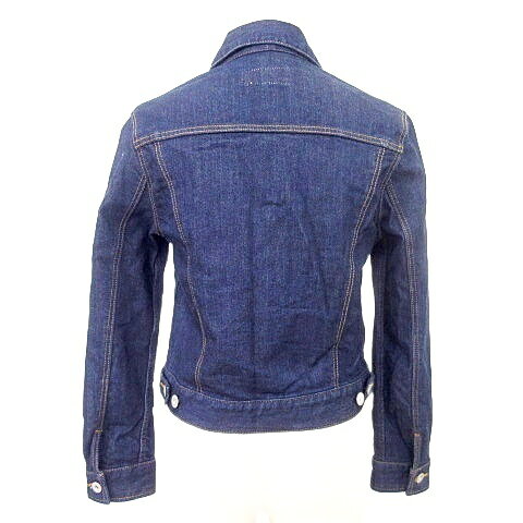 【中古】グローバルワーク GLOBAL WORK デニム ジャケット Gジャン ブルゾン ストレッチ M インディゴ ■GY99 A0115 レディース 【ベクトル 古着】 260115 auc-vector-20665746 ブランド古着の買取販売ベクトル サンプル画像3