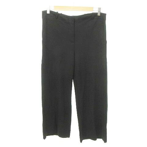 【中古】マレーラ MARELLA 美品 スラックス パンツ ジップフライ XLサイズ 黒 ブラック レディース 【ベクトル 古着】 260226