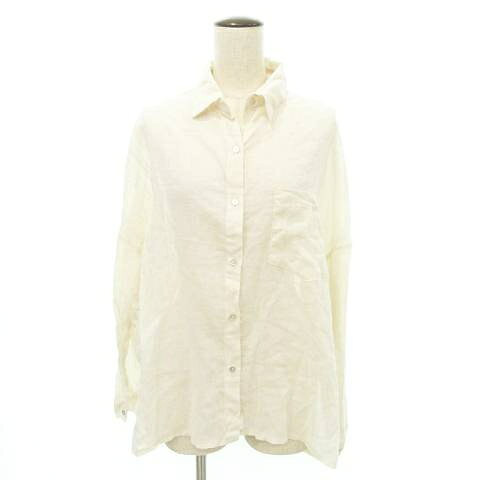 BINGOSTAR 美品 シャツ ブラウス ビッグシルエット アイボリー ■TC レディース  260128