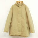 【中古】RAIKA INDUSTRY ライカ インダストリー 美品 リバーシブル ジャケット コート 中綿 46 ベージュ系 メンズ 【ベクトル 古着】 250225