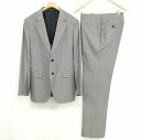 【中古】エポカ ウォモ EPOCA UOMO シングル 2B スーツ セットアップ ジャケット スラックス 50 グレー メンズ 【ベクトル 古着】 250502